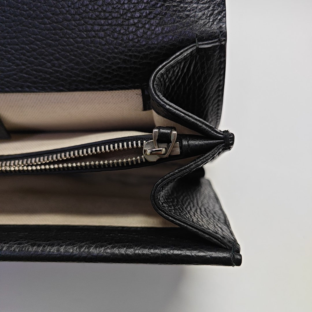 Dionysus Small Calfskin Black