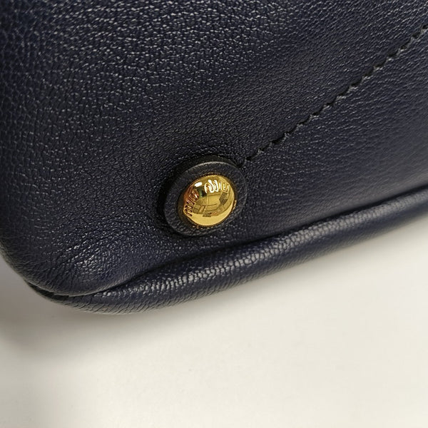 Mini Bag Calfskin Blue