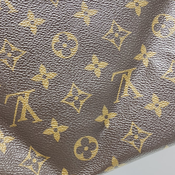 SPEEDY 30 Monogram Coated Canvas Brown