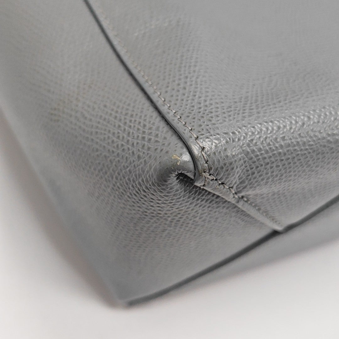 CABAS Small Calfskin Gray