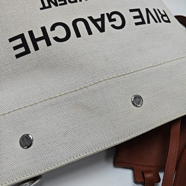 RIVE GAUCHE Calfskin White