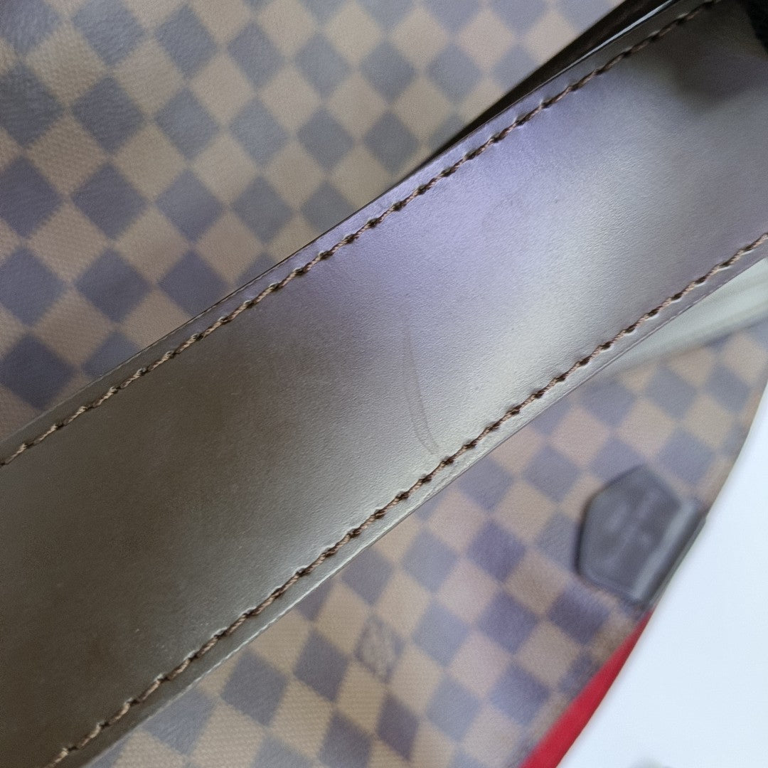 GRACEFUL PM Damier Ebene Coated Canvas Brown