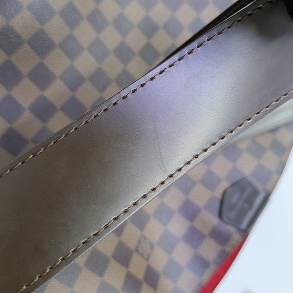 GRACEFUL PM Damier Ebene Coated Canvas Brown