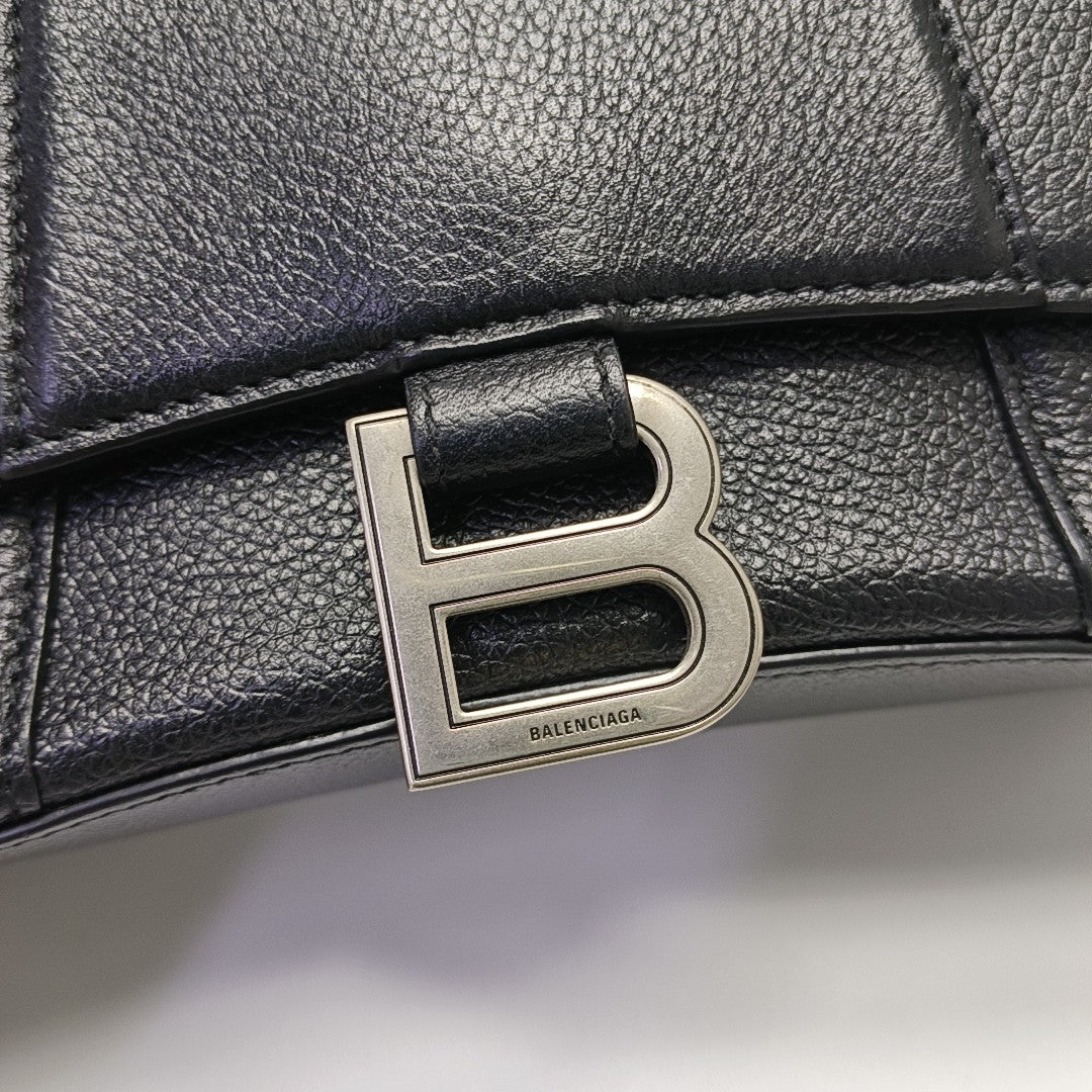 Hourglass XS Calfskin Black