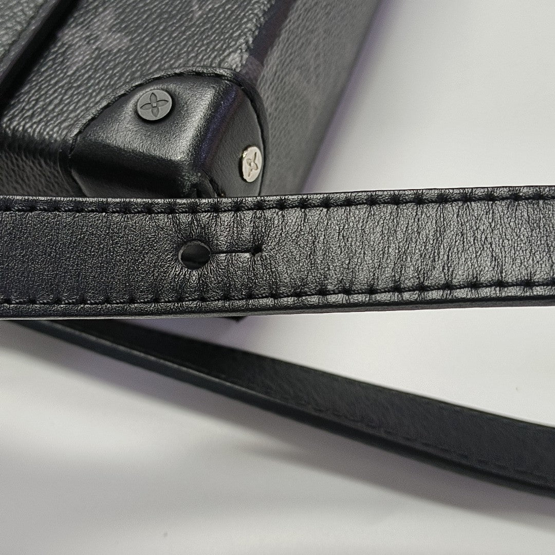 SOFT TRUNK Mini Monogram Calfskin Black