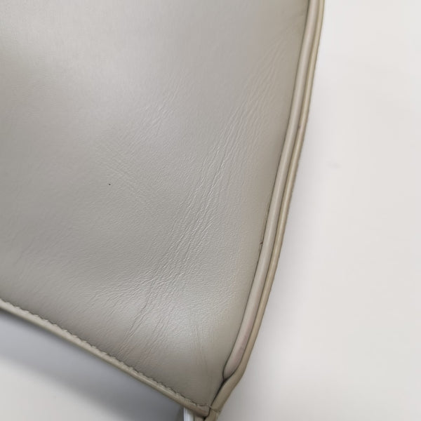 LE 5 À 7 Small Calfskin White