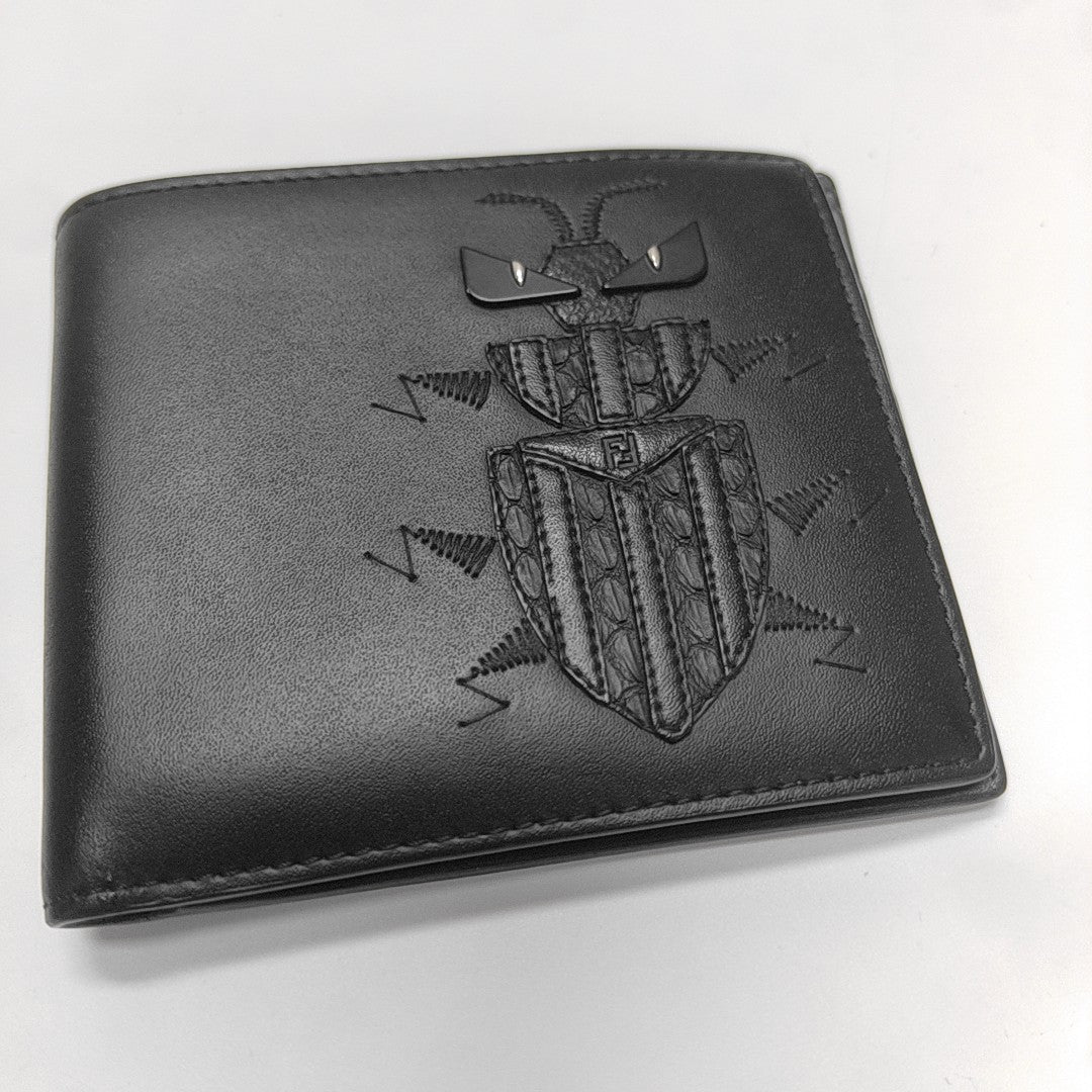 Calfskin Wallet Black