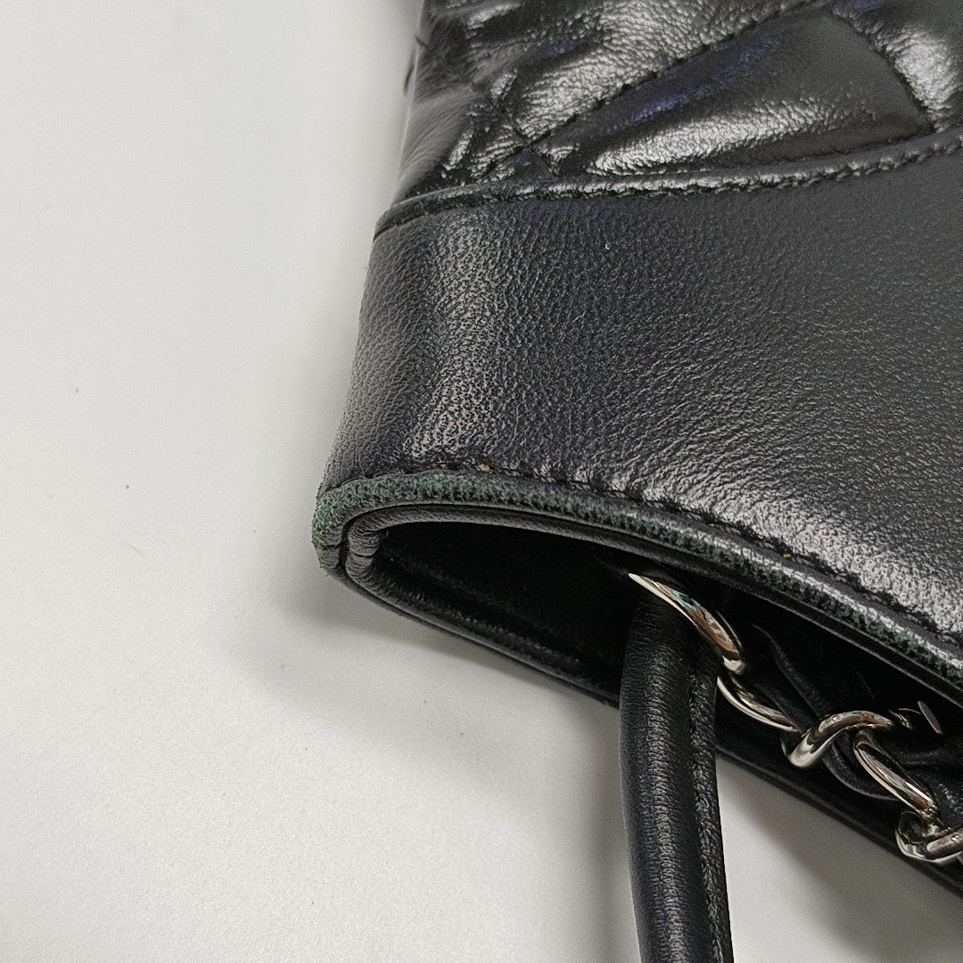 CHANEL 31 Small Quilted Calfskin Black