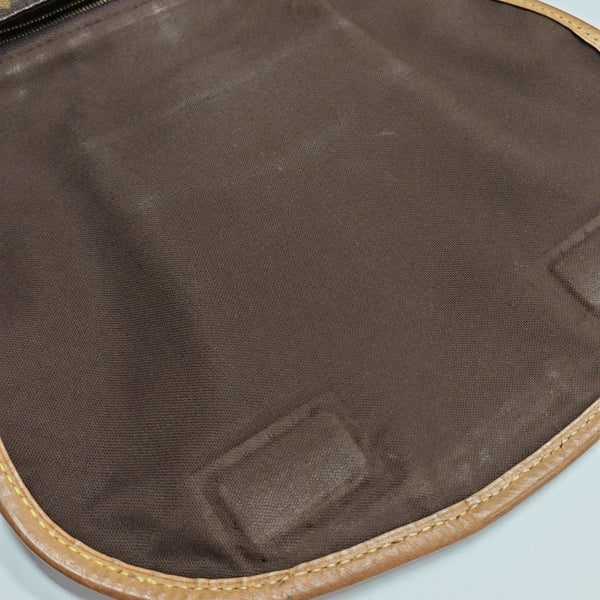 MENILMONTANT PM Monogram Coated Canvas Brown