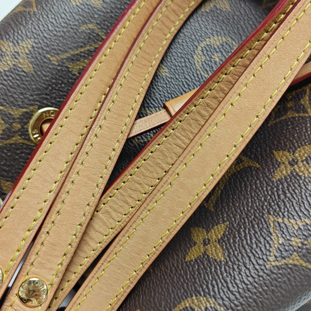 NÉONOÉ BB Monogram Coated Canvas Brown