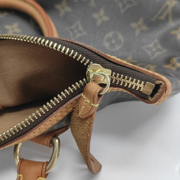 LOCKIT PM Monogram Coated Canvas Brown