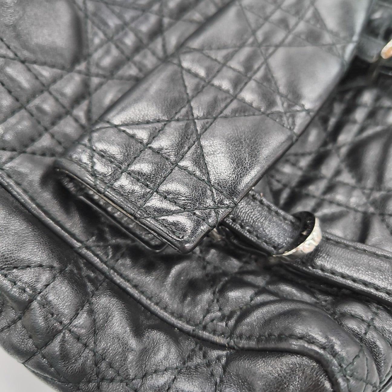 Stardust Quilted Lambskin Black