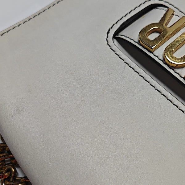 J'adior Calfskin White