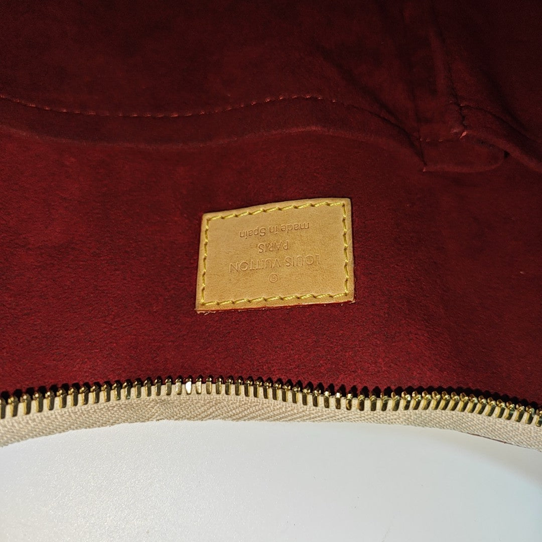 GRETA Monogram Coated Canvas White