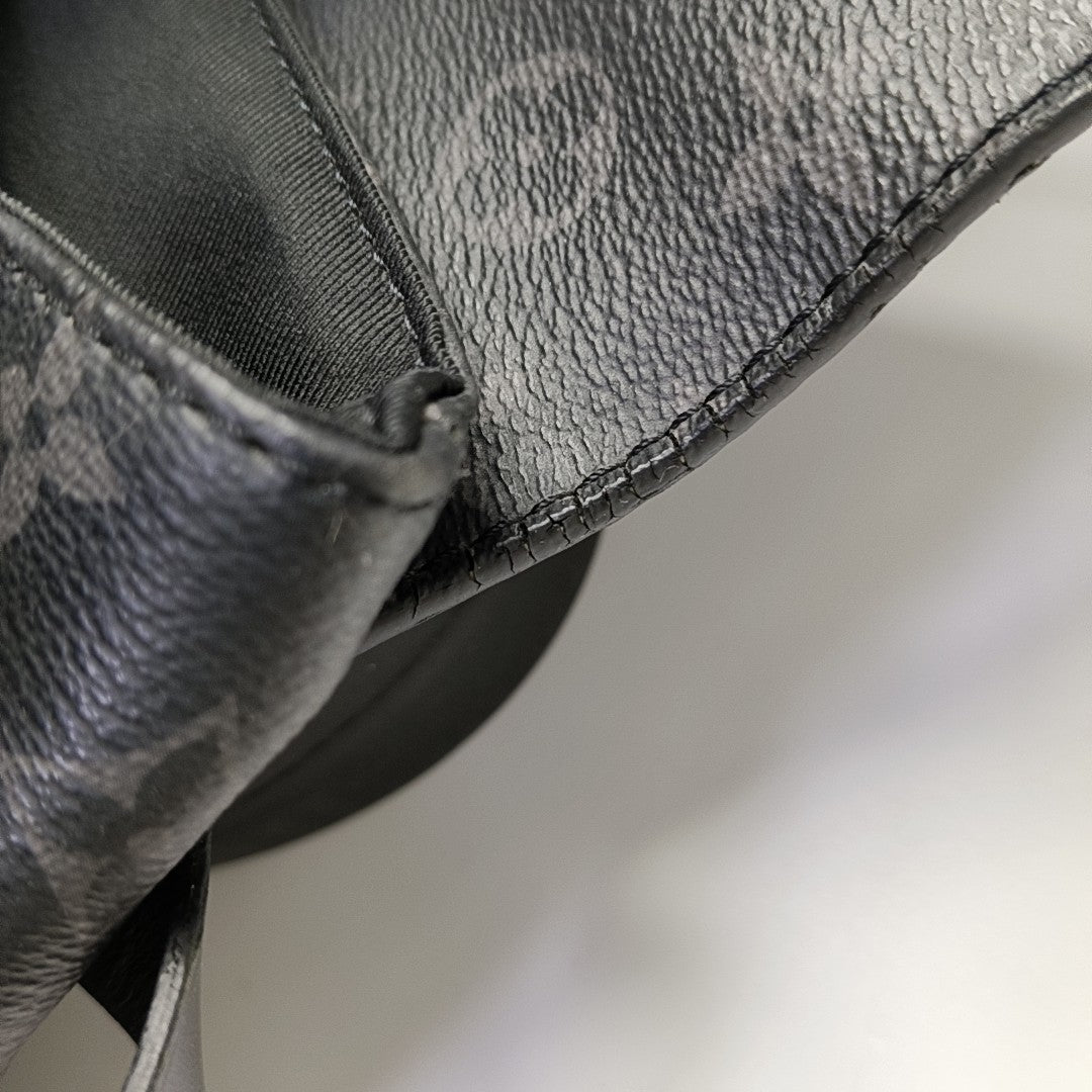 STEAMER Monogram Coated Canvas Black