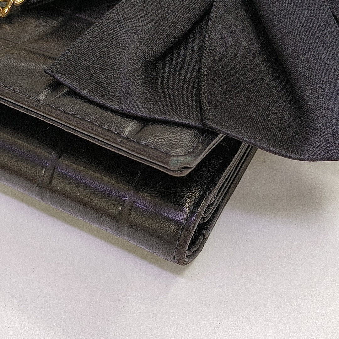 CLASSIC FLAP Small Quilted Calfskin Black