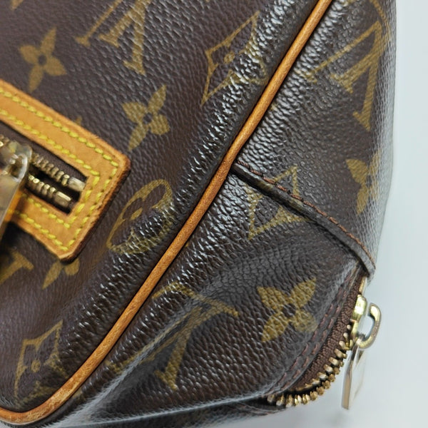 CITE Monogram Coated Canvas Brown