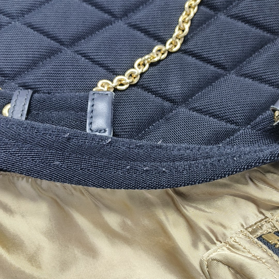 The Rucksack Medium Nylon Gold