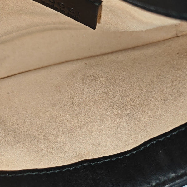 GG Marmont Mini Quilted Calfskin Black
