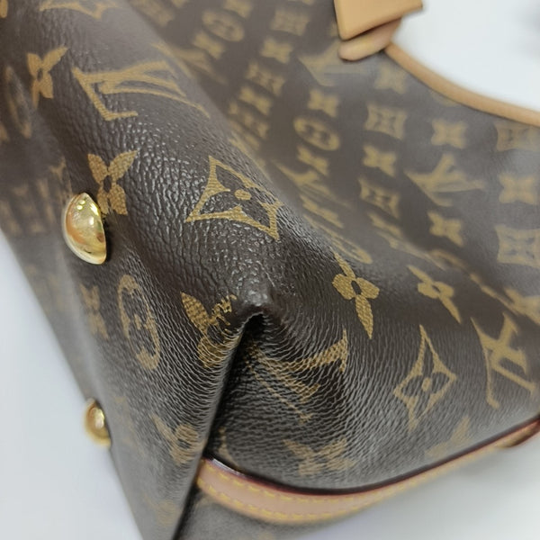 CARRYALL PM Monogram Coated Canvas Brown