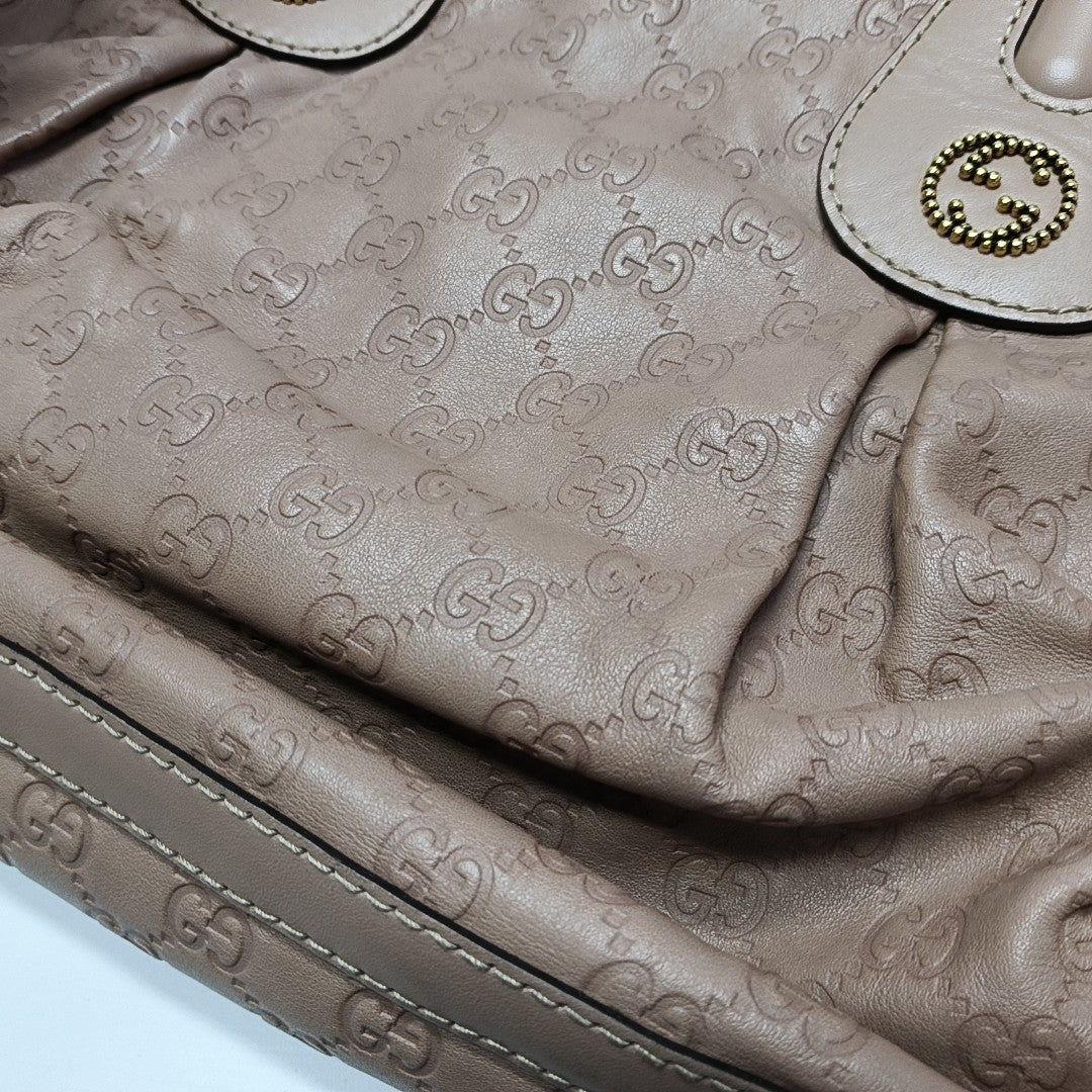 Sukey Monogram Calfskin Pink