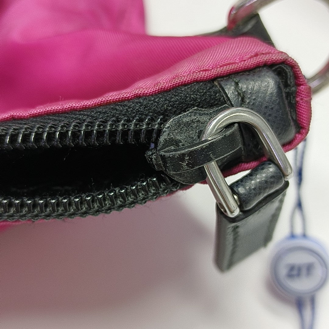 Nylon Shoulder Bag Pink