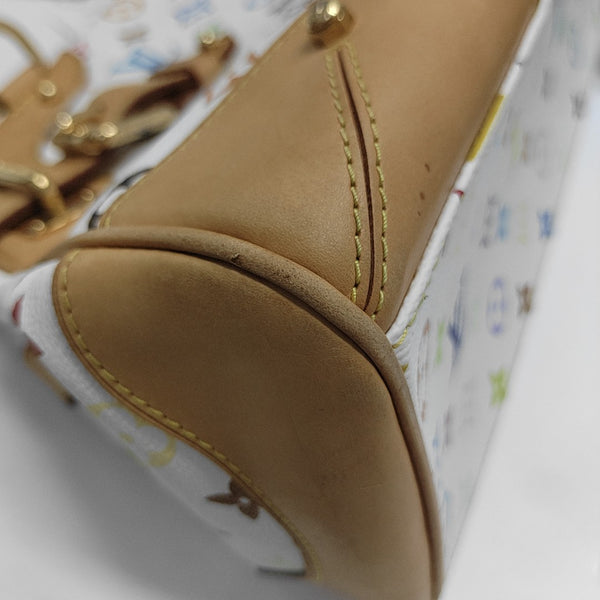 LV × TM CLAUDIA Monogram Coated Canvas White