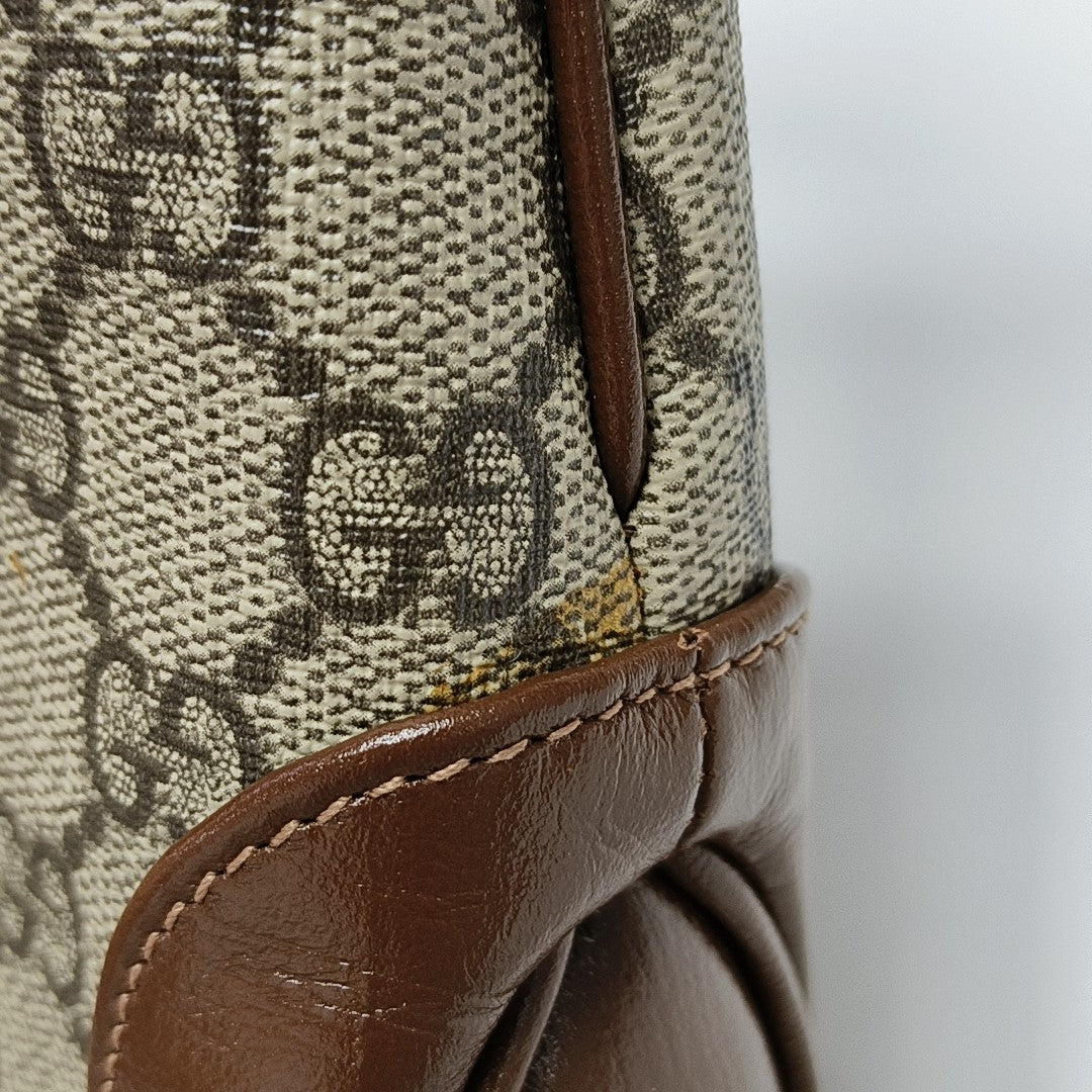 Jackie 1961 Small Monogram Coated Canvas Beige
