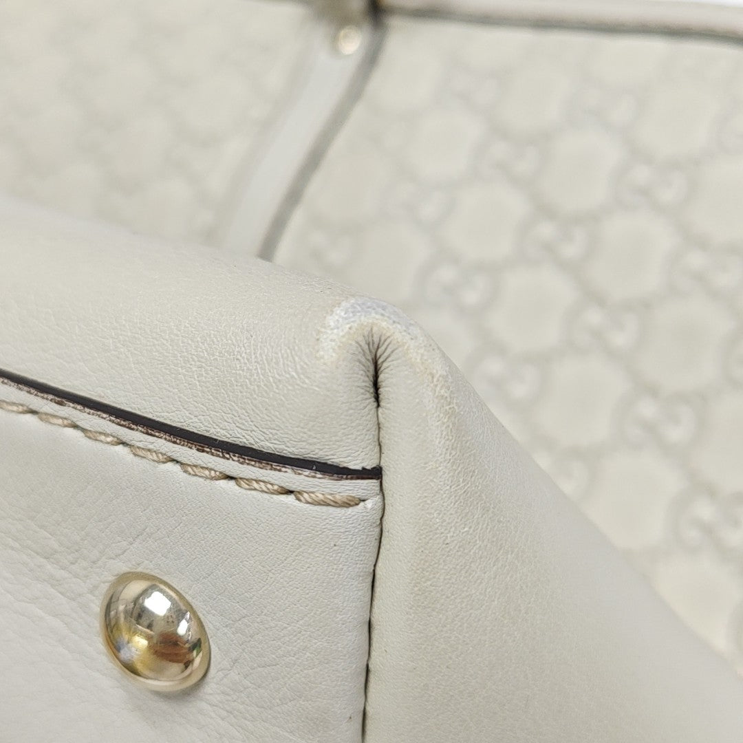 Lovely Medium Monogram Calfskin Beige