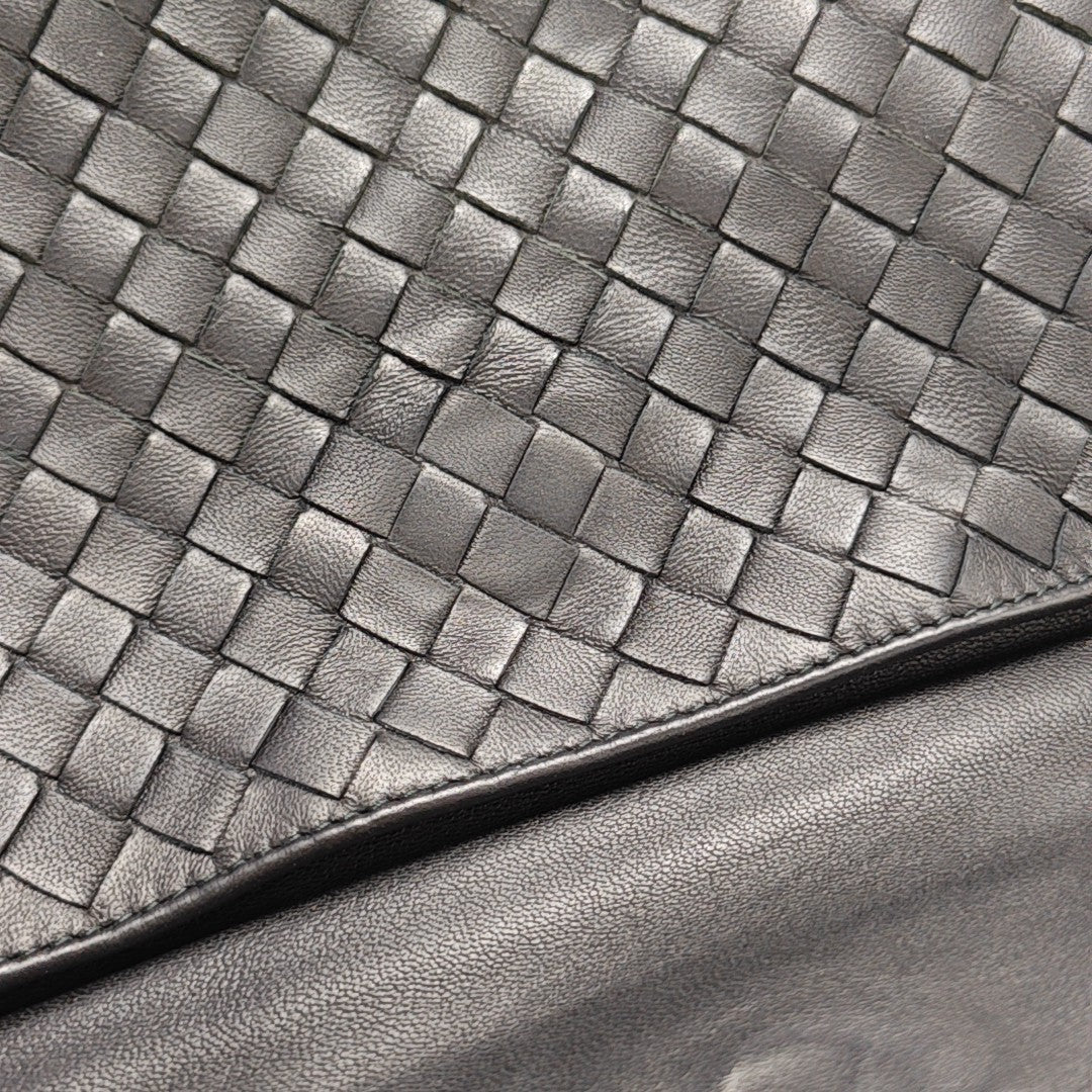 Lambskin Shoulder Bag Black