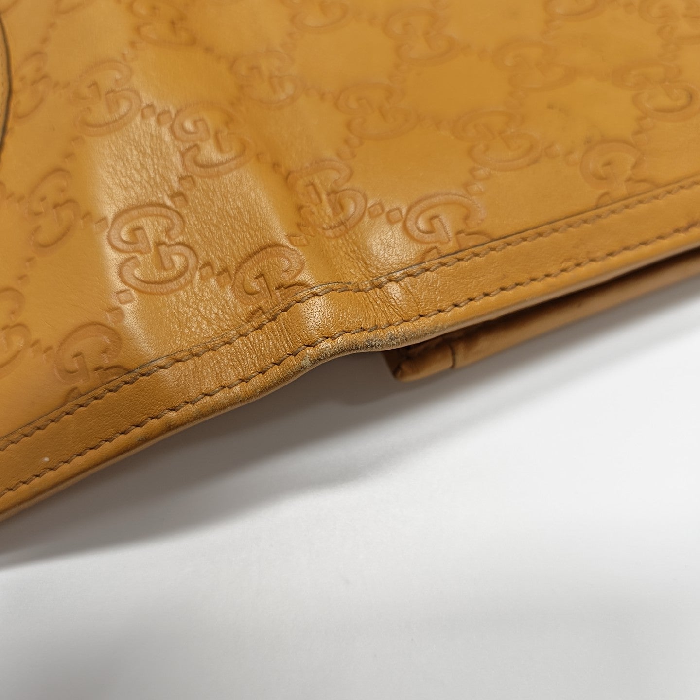 Monogram Calfskin Wallet Yellow