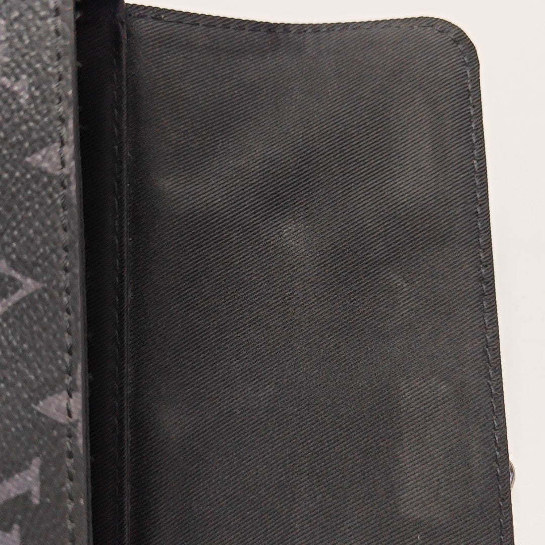 STEAMER Extra Small Monogram Coated Canvas Black