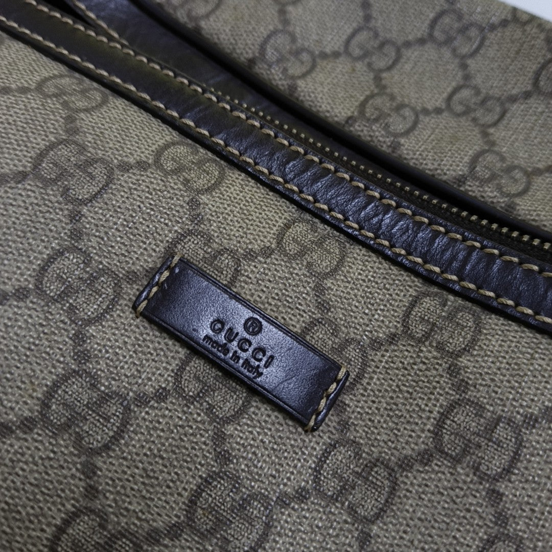 Monogram Coated Canvas Brown