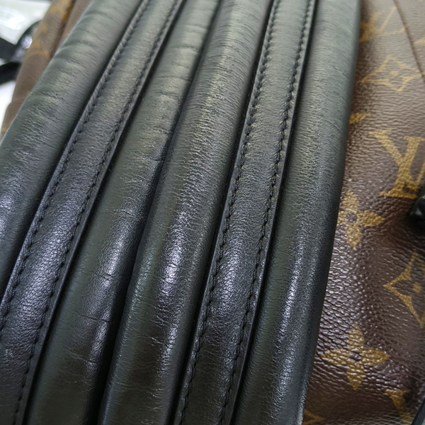 PALM SPRINGS PM Monogram Coated Canvas Brown