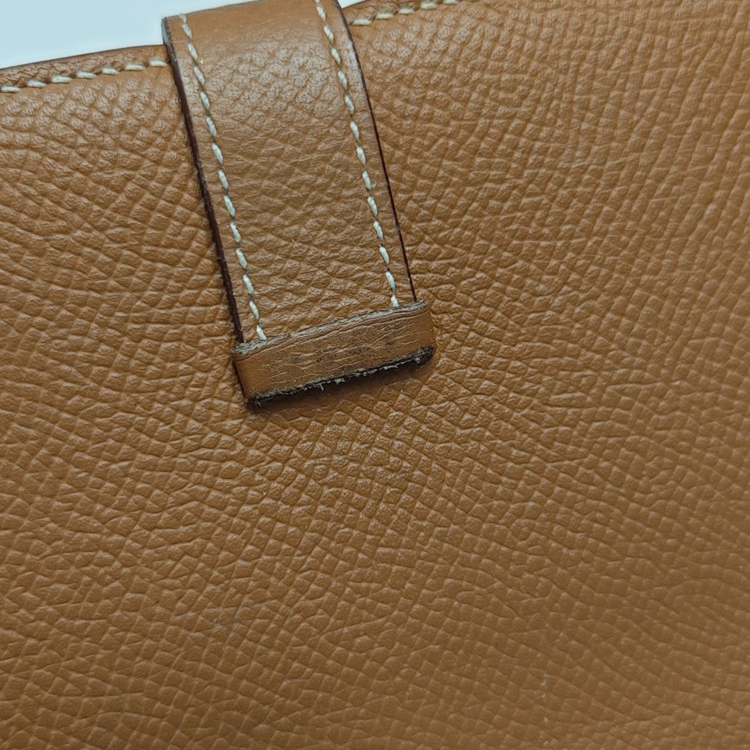 Bearn Medium Epsom Brown Wallet