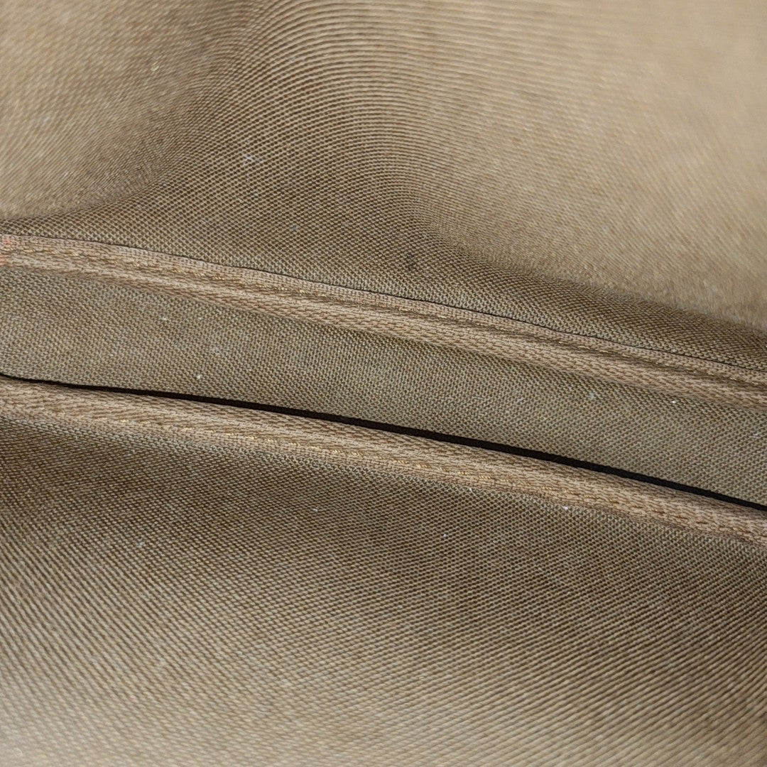 ACCESSOIRES Monogram Coated Canvas Brown