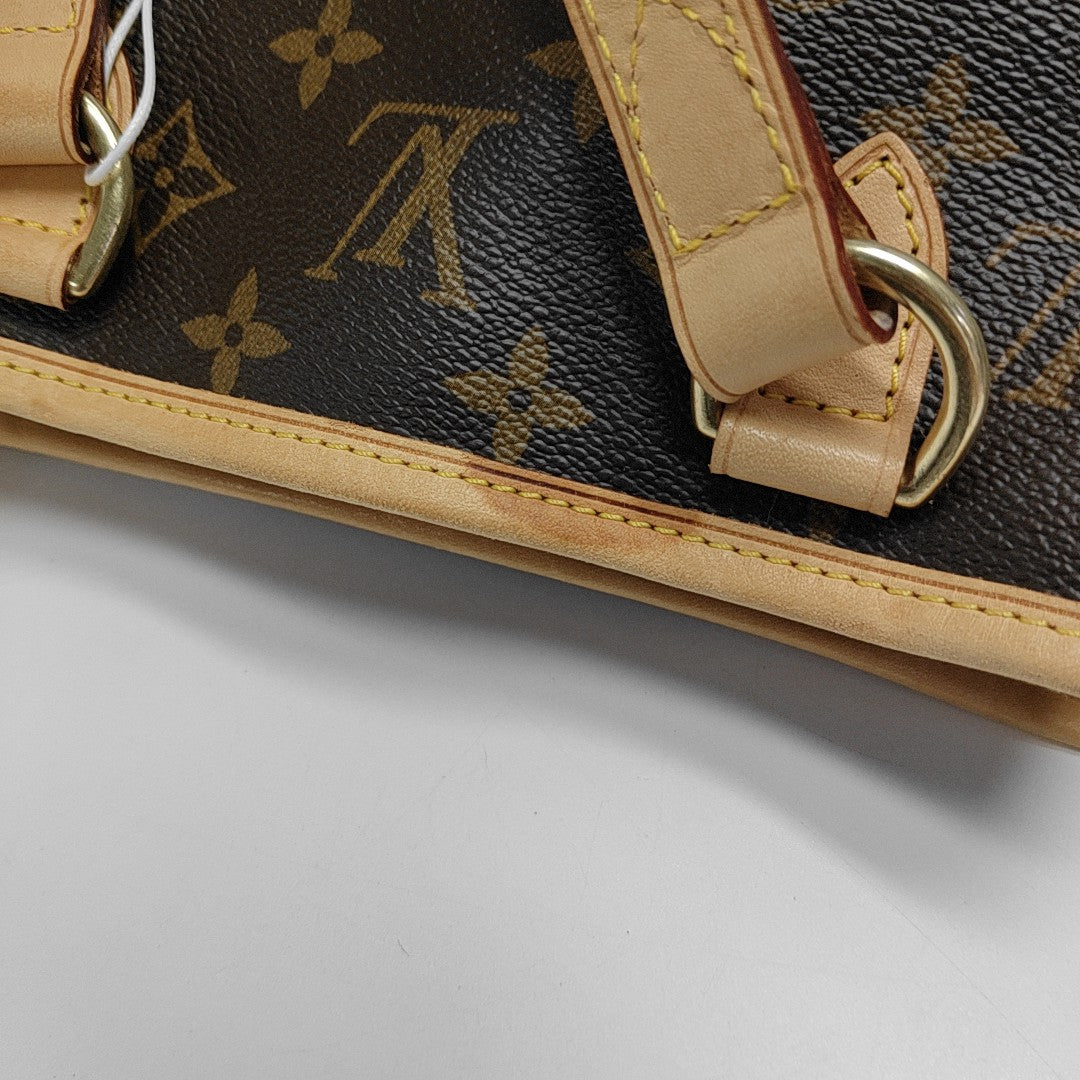 BATIGNOLLES PM Monogram Coated Canvas Brown