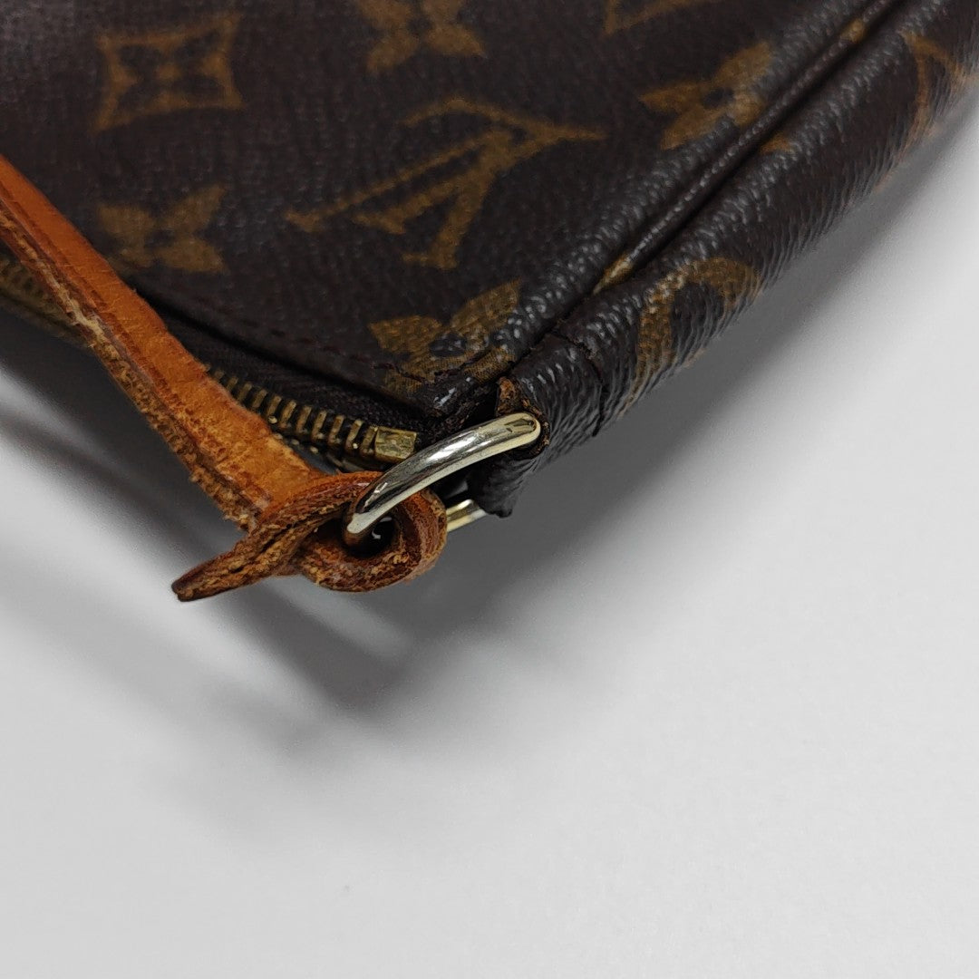 ACCESSOIRES Monogram Coated Canvas Brown