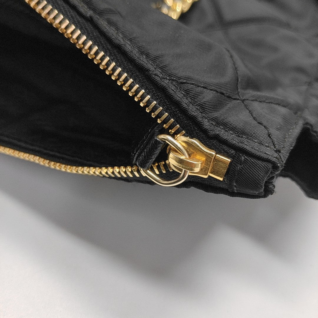Re-Edition 1995 Chaîne Quilted Nylon Black