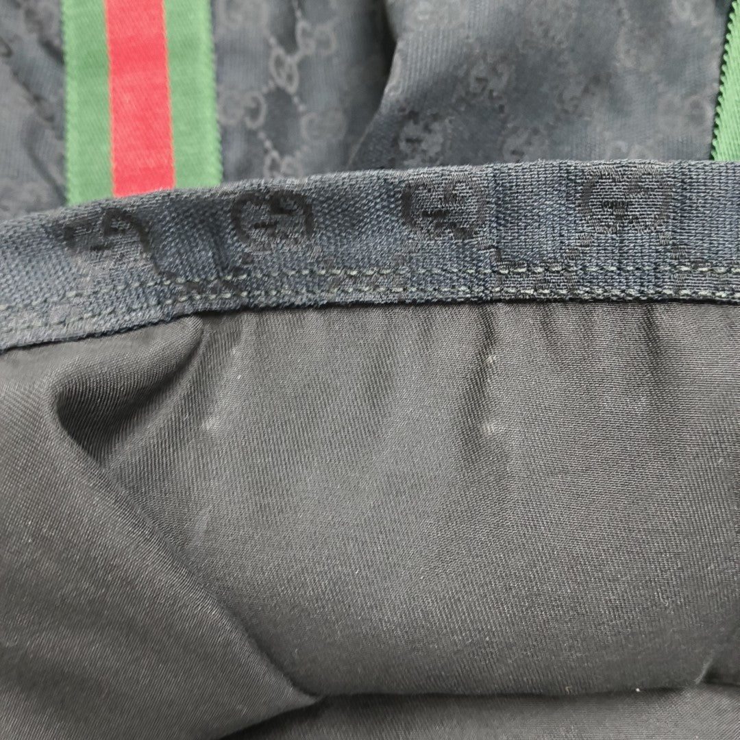 Jolicoeur Monogram Canvas Black