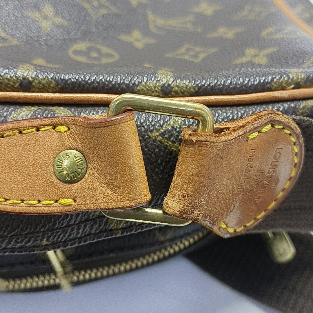 REPORTER GM Monogram Coated Canvas Brown