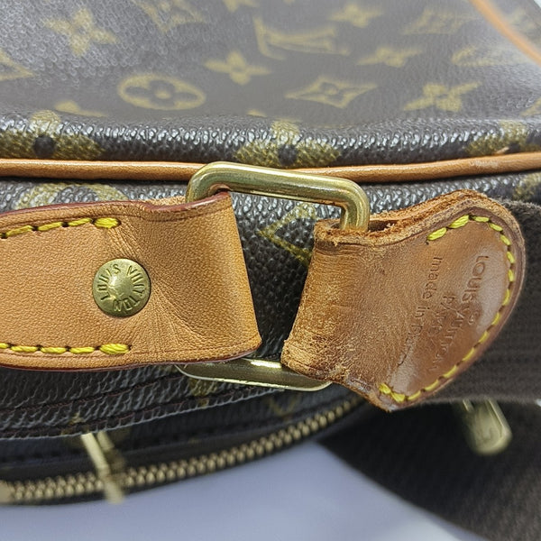 REPORTER GM Monogram Coated Canvas Brown