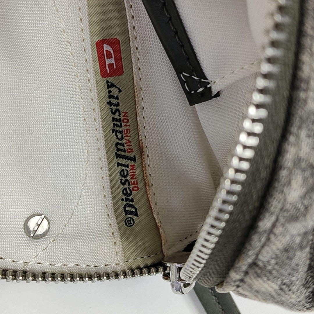 Fabric Shoulder Bag Mini Gray