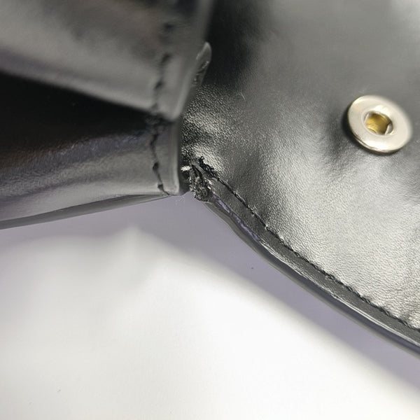 Calfskin Shoulder Bag Black