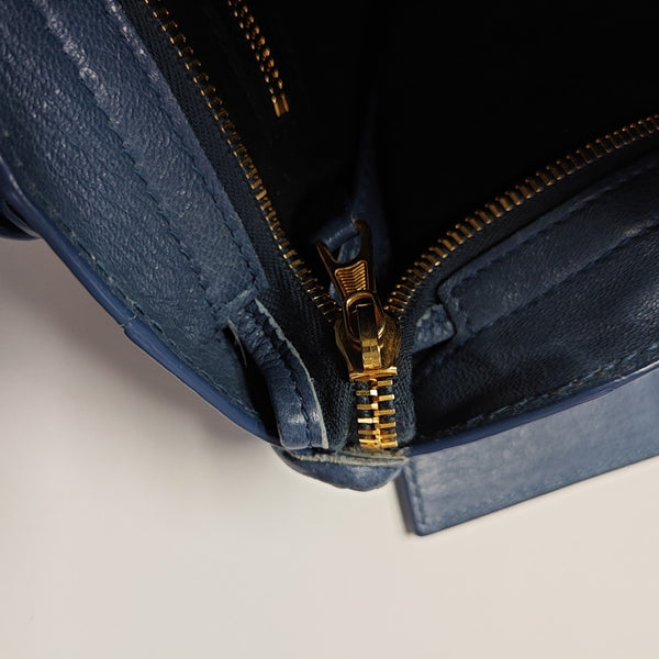 Classic City Mini Lambskin Blue