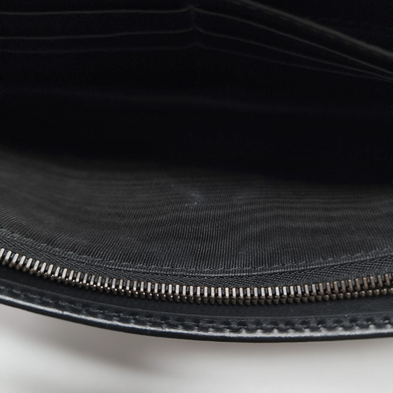 Monogram Calfskin Shoulder Bag Black
