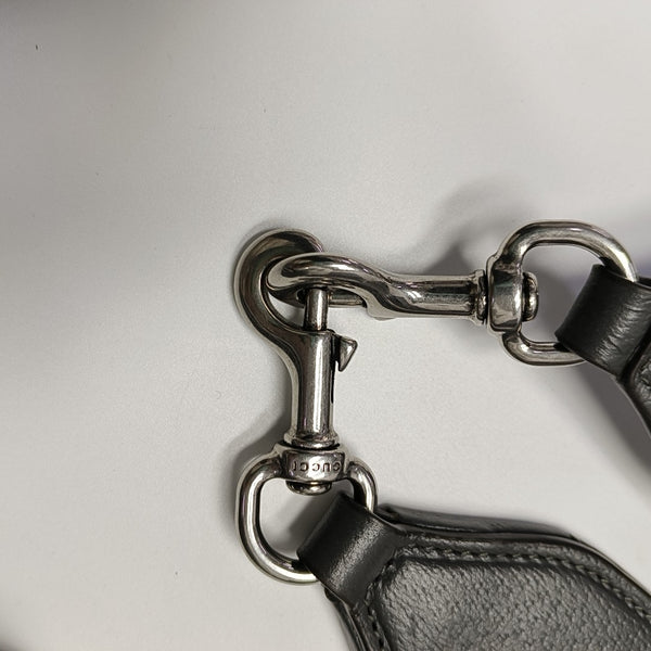 Ophidia Mini Monogram Coated Canvas Gray