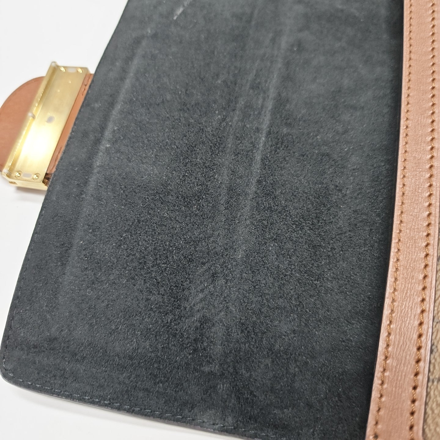 DAUPHINE MM Monogram Coated Canvas Brown