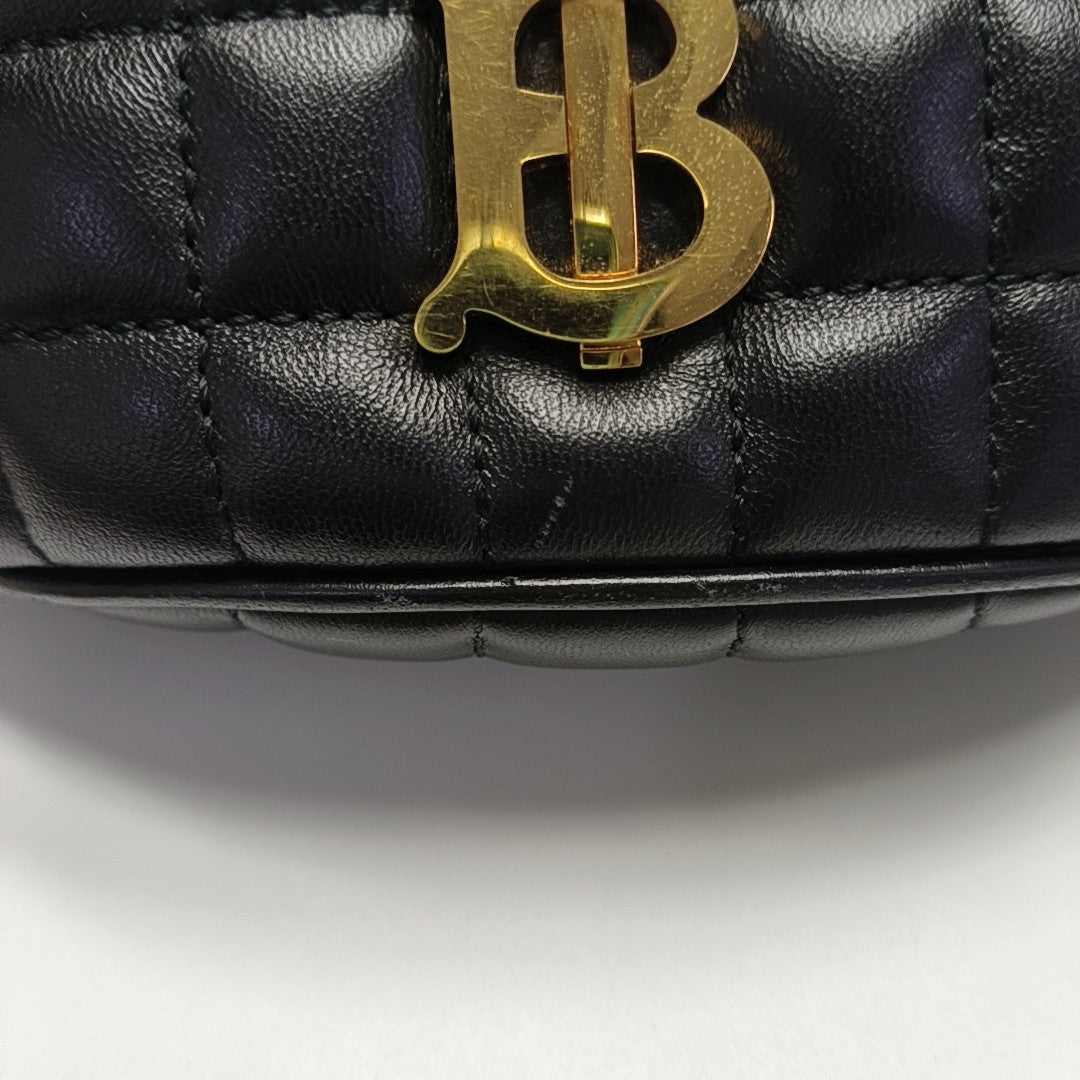 Lola Small Quilted Lambskin Black