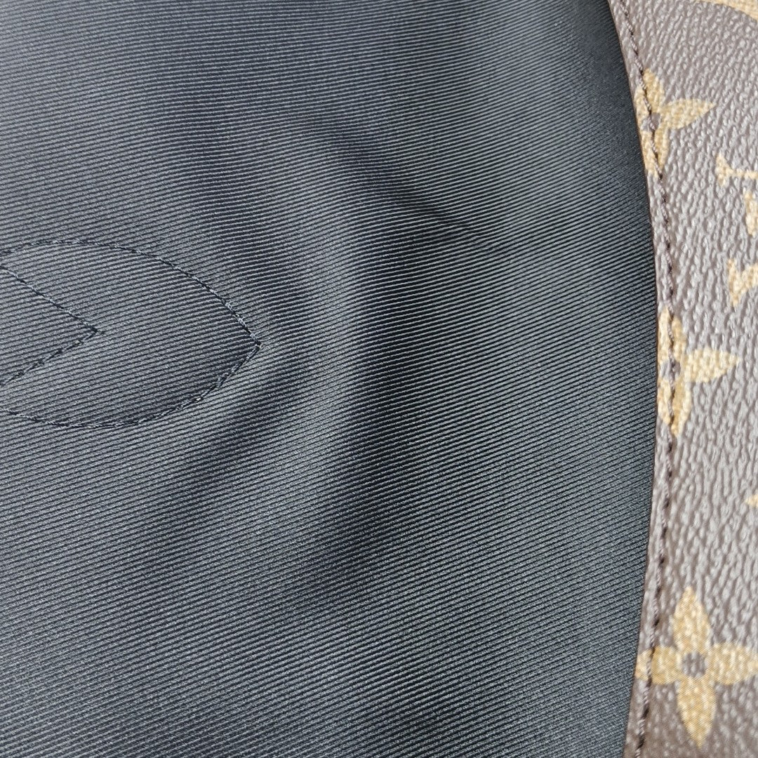 DIANE Monogram Coated Canvas Brown